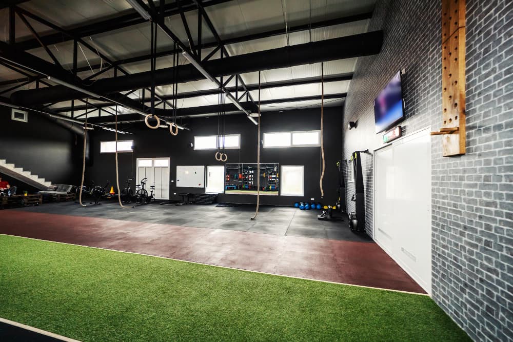 Cross training area