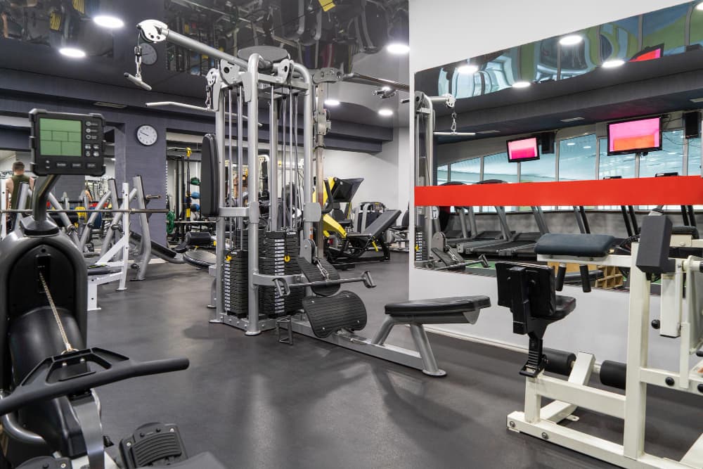 Women-only training area